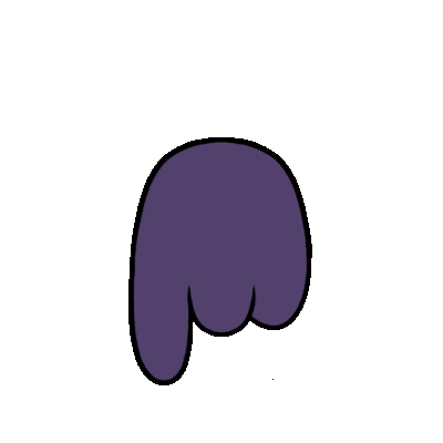 Paw Arrow Pointing Down